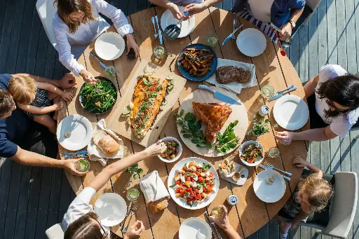 Earth Menu for 4 people